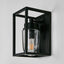 Wellington Wall Lamp Outdoor Black - House of Isabella AU