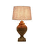Amphora Table Lamp Base Small Dark Natural- Base Only | House of ...
