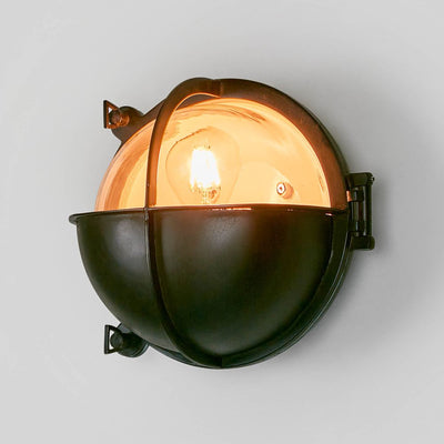 Vienna Outdoor Wall Lamp in Black - House of Isabella AU