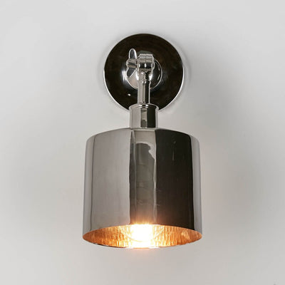 Portofino Wall Lamp in Shiny Nickel - House of Isabella AU