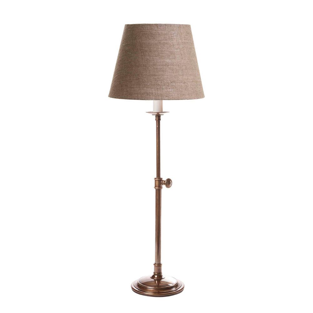 Davenport Table Lamp Base Ant.Brass - House of Isabella AU