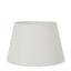 Large Taper Lamp Shade  - Textured Ivory - Linen Lamp Shade with E27 Fixture - House of Isabella AU