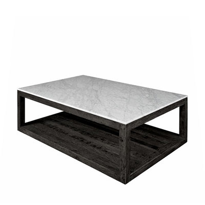 Denver Marble Coffee Table Black - House of Isabella AU