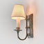 East Borne Wall Light Antique Silver