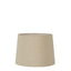 XS Drum Lamp Shade  - Dark Natural Linen - Linen Lamp Shade with E27 Fixture - House of Isabella AU