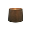 XS Drum Lamp Shade  - Dark Natural Linen - Linen Lamp Shade with E27 Fixture - House of Isabella AU