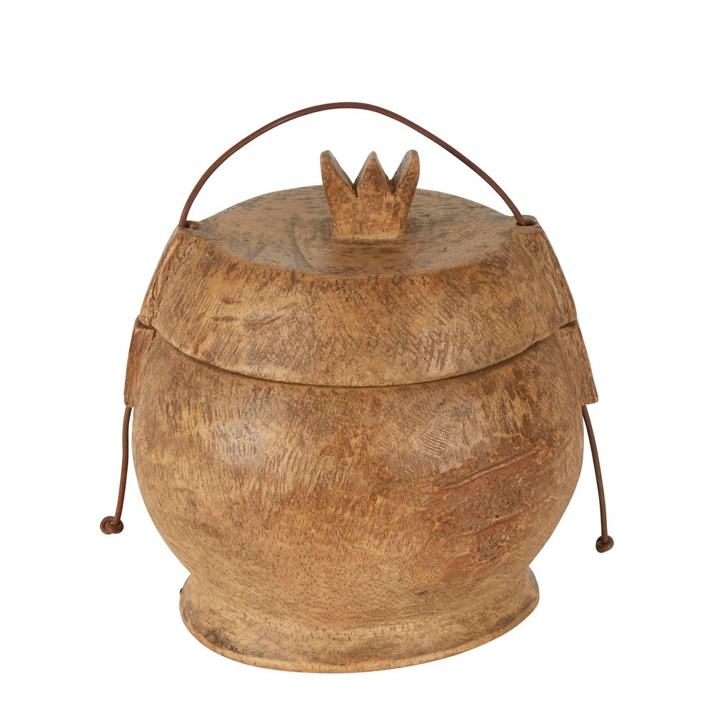 Yunnan Coconut Wood 100 Year Food Container (Big) - House of Isabella AU