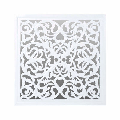 Lattice Mirror 1.28x1.28m White