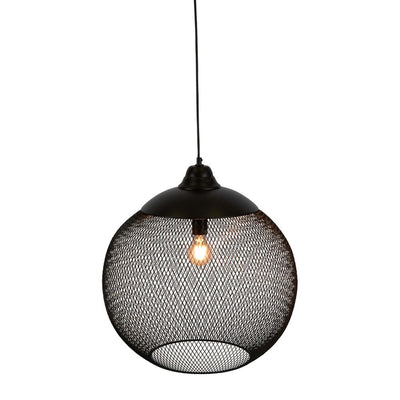 Carlo Large Hanging Lamp in Black