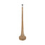 Lancia Large - Light Natural - Turned Wood Slender Floor Lamp