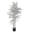 Bamboo Tree 880 Leaves Metallic Silver