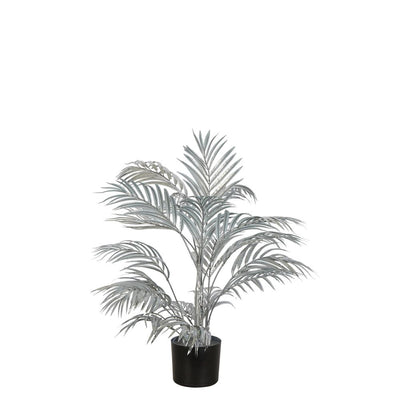 Areca Palm 335 Leaves Metallic Silver