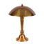 Como Table lamp with Shade Antique Brass