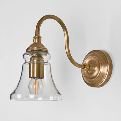 Plaza Wall Light Antique Brass