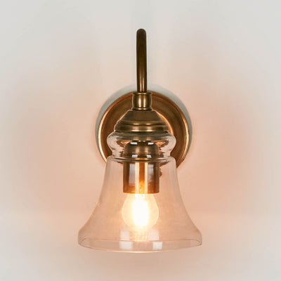 Plaza Wall Light Antique Brass