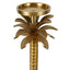 Raffles Palm Candle Stick Gold Medium