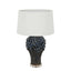 Staghorn Coral Ceramic Table Lamp Base Blue