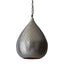 Taipan Perforated Teardrop Pendant Light Nickel