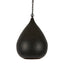 Taipan Perforated Teardrop Pendant Light Black