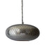 Viper Perforated Ellipse Pendant Light Nickel