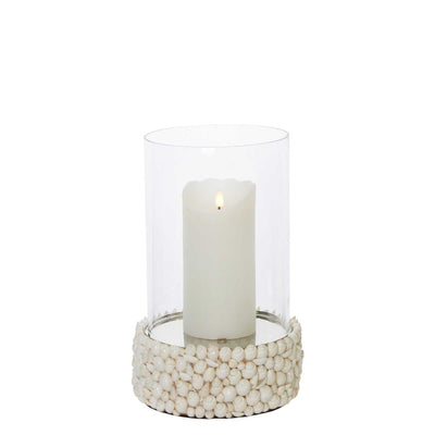 Sea Shell Hurricane Candle Holder Medium