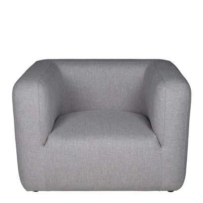 Reyne Upholstered Arm Chair Grey