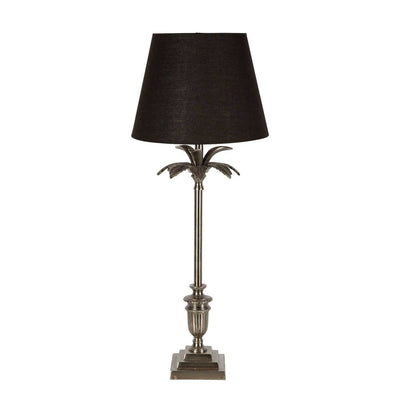 Palm Springs Table Lamp Base Silver