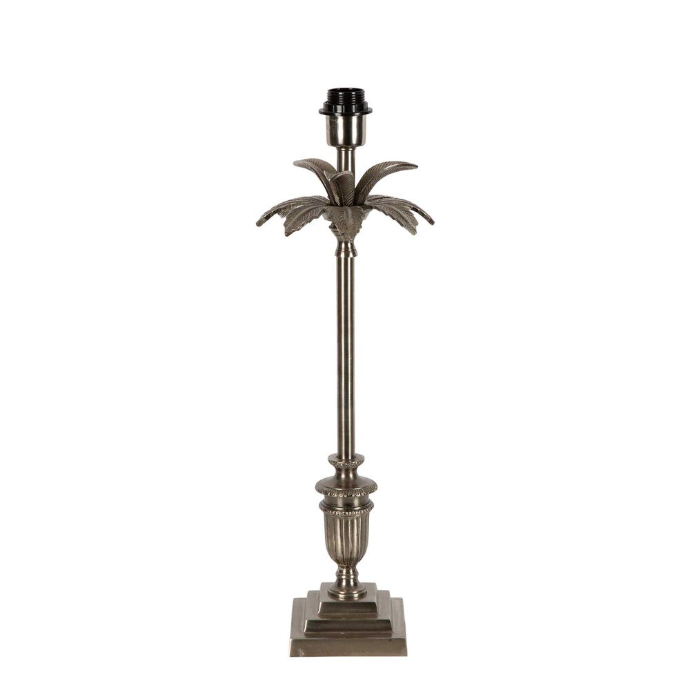 Palm Springs Table Lamp Base Silver