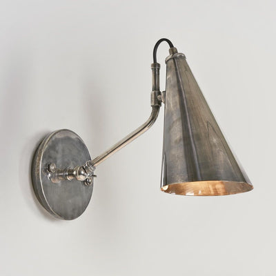 Cloudy Bay Wall Light Antique Silver