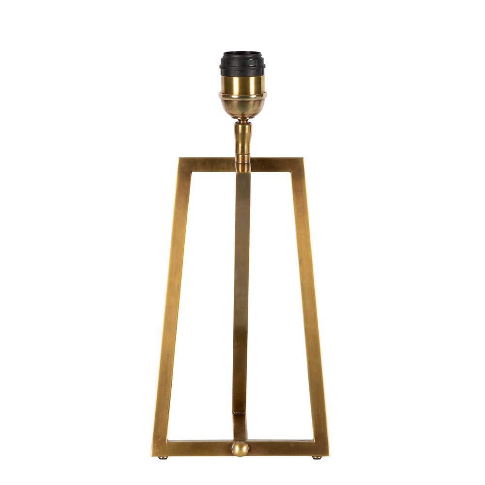 Hangham Table Lamp Base Antique Brass