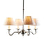 Milton 4 Arm Chandelier Base Silver - House of Isabella AU