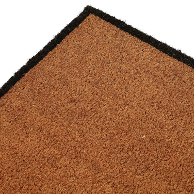 Hamptons Coir Doormat with Vinyl Backing Large