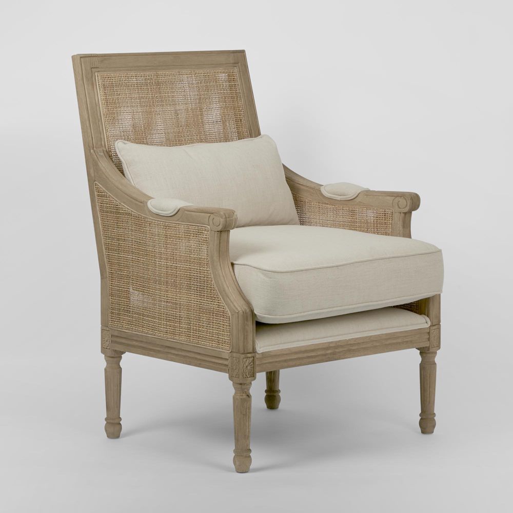 Hicks Caned Armchair Natural