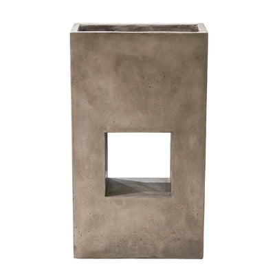 Concrete Stand Planter Tall