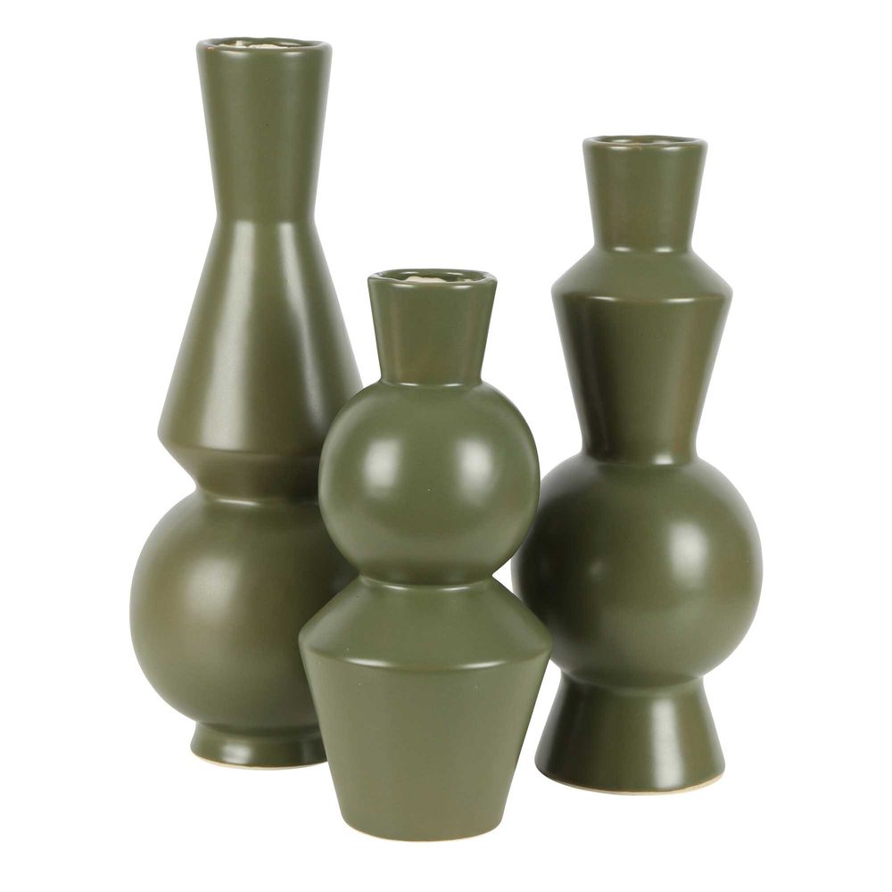 Alou Vase Olive