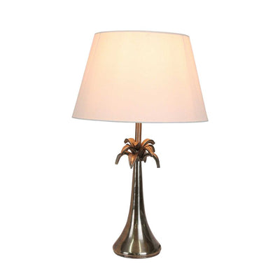 St Vincent Table Lamp Base Antique Silver