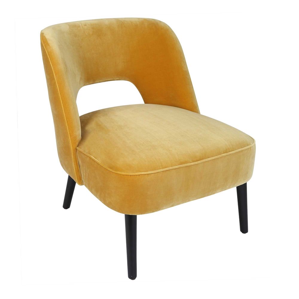 Aphrodite Lounge Chair Mustard