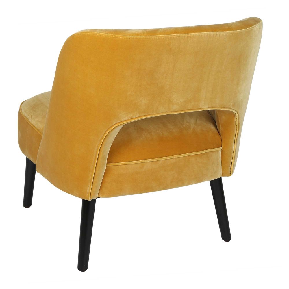 Aphrodite Lounge Chair Mustard