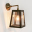 Ibiza Wall Light Antique Brass