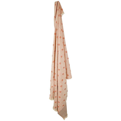 Tuft Style Throw Rose Dawn