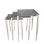 Alor Shagreen Tables Set of 3 Grey