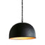 Noir Ceiling Pendant Small Black with Gold Interior