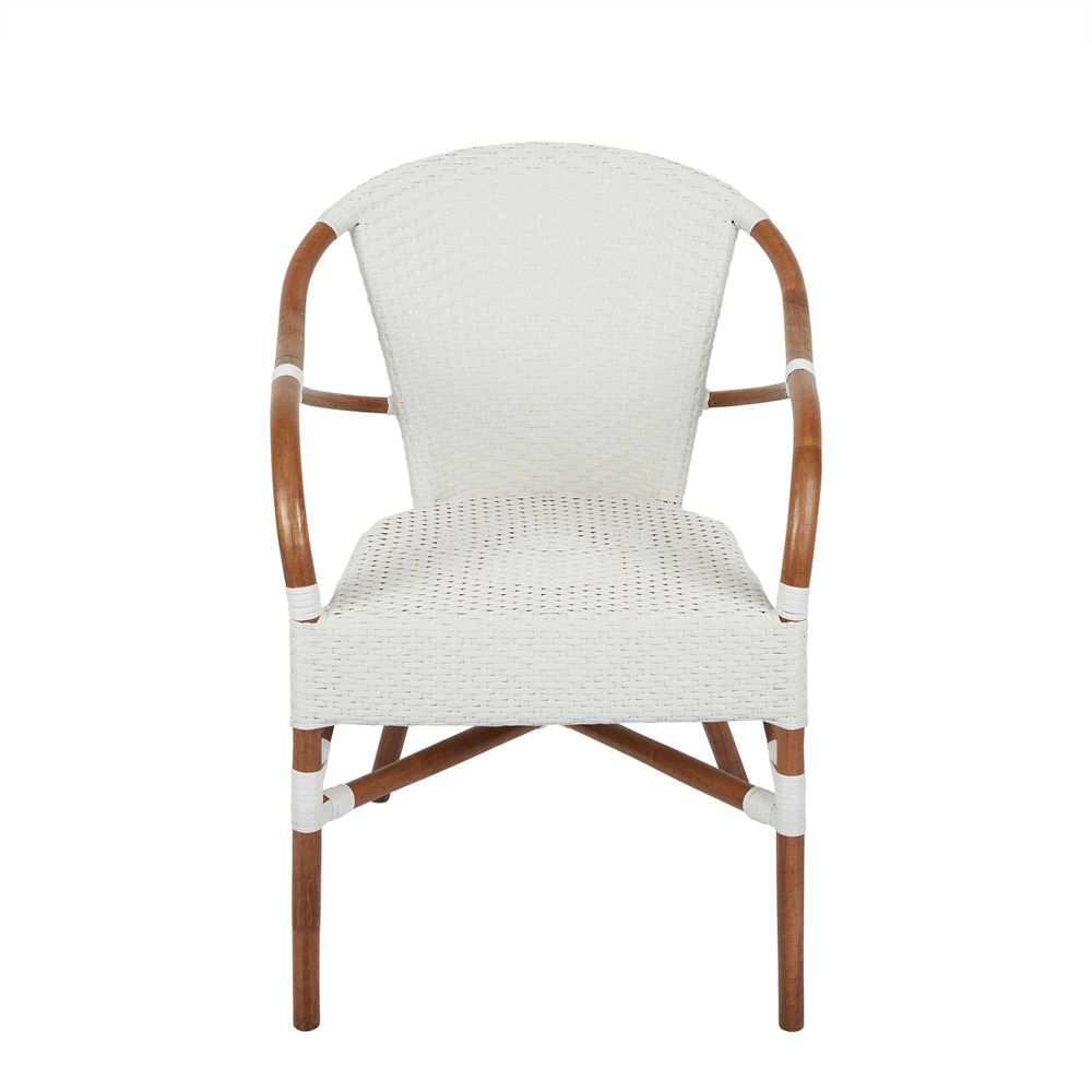 Harlow Rattan Chair White