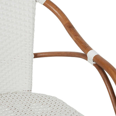 Harlow Rattan Chair White