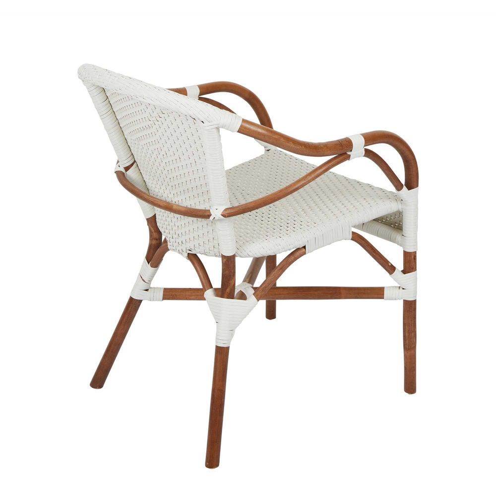 Harlow Rattan Chair White