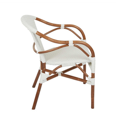 Harlow Rattan Chair White