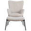 Justin Armchair with Stool Grey