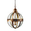 Saxon Pendant Lamp Med Antique Brass - House of Isabella AU