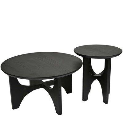 Zala Elm Coffee Table Black