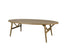 Jerico Oval Oak Dining Table Natural